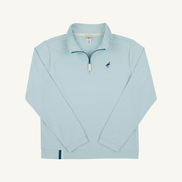 Old Greenwich & Barnsley Blue PrepleticTM Hayword Half Zip