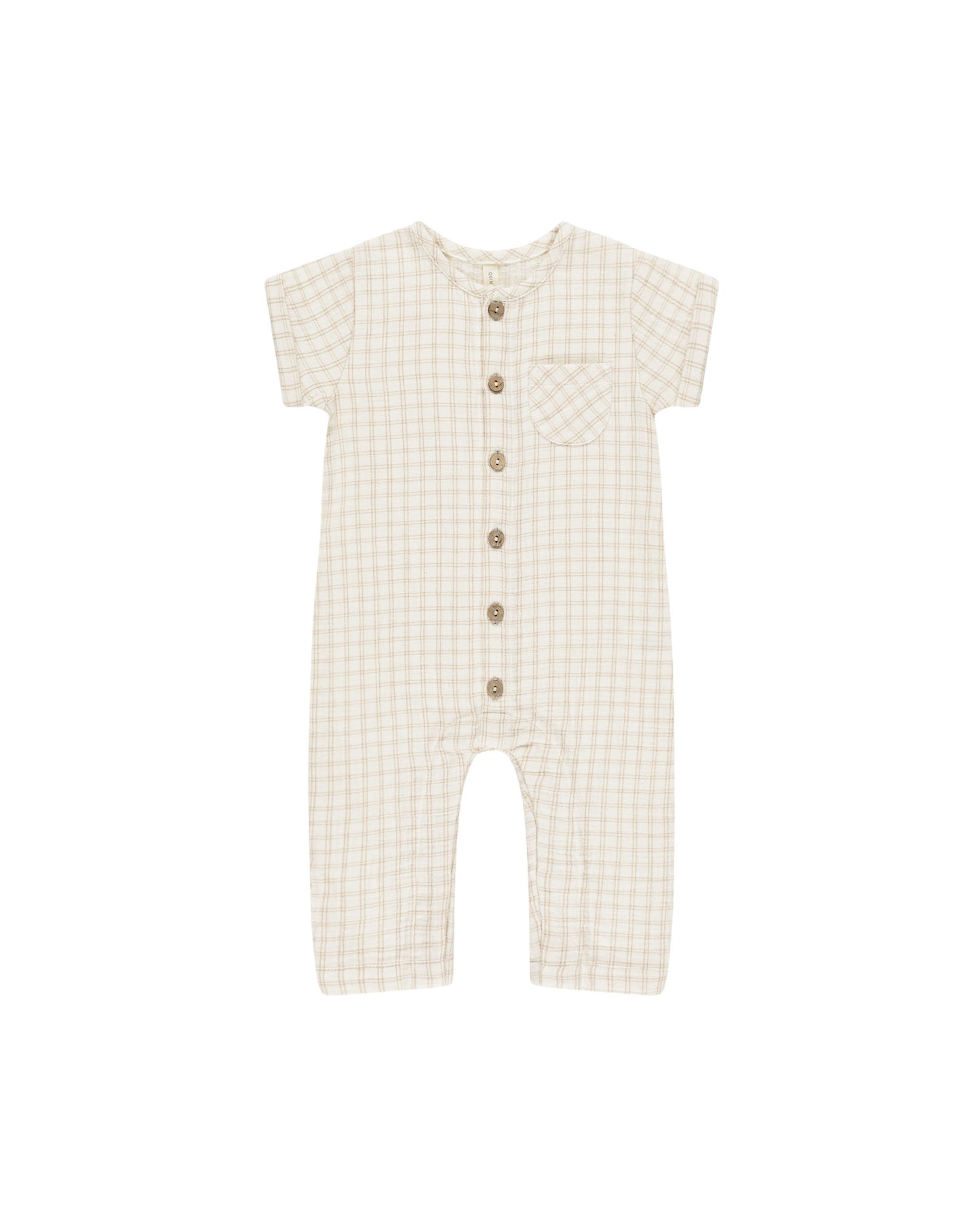 Quincy Mae - Oat Check Charlie Jumpsuit