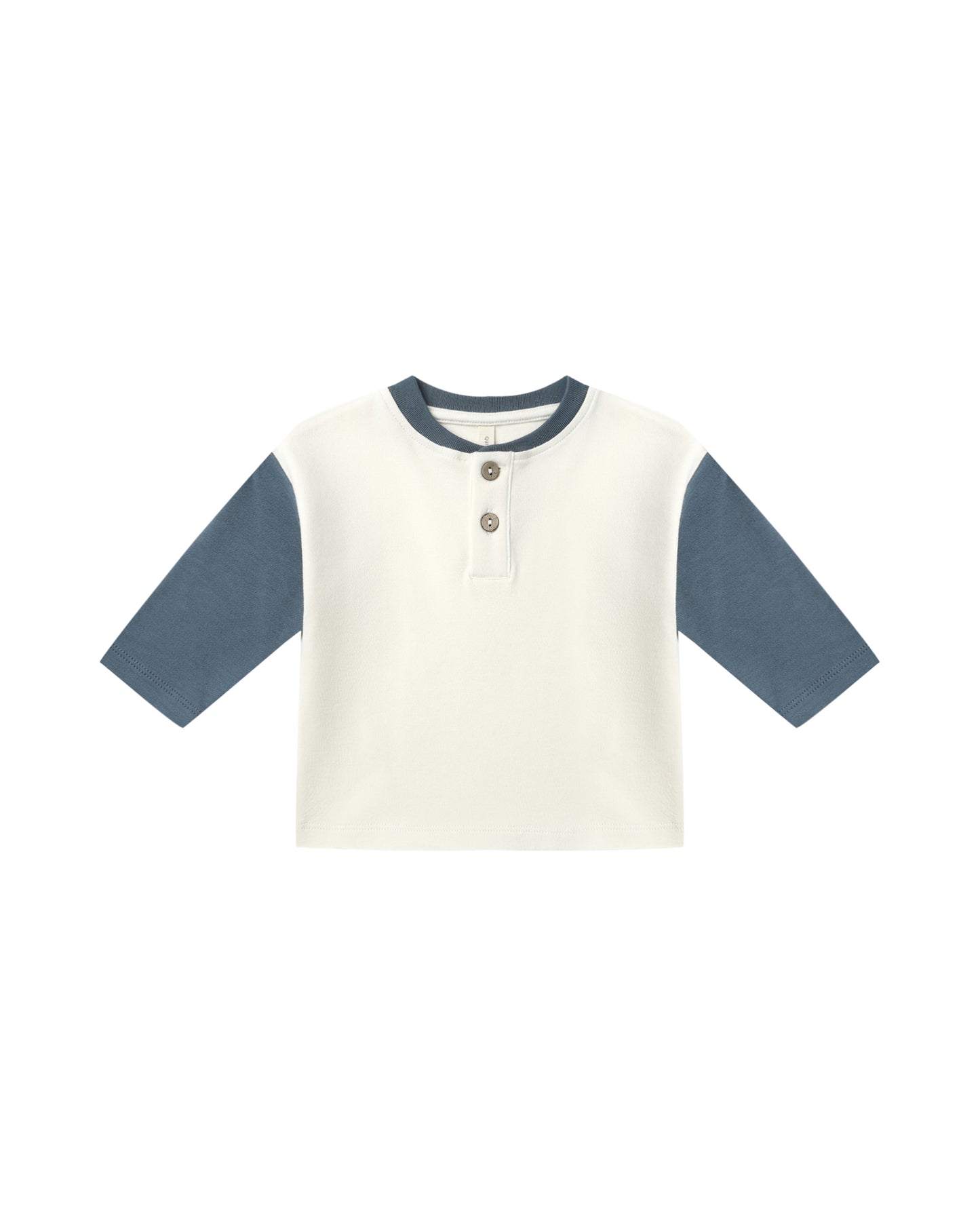 Ocean Long Sleeve Henley Tee