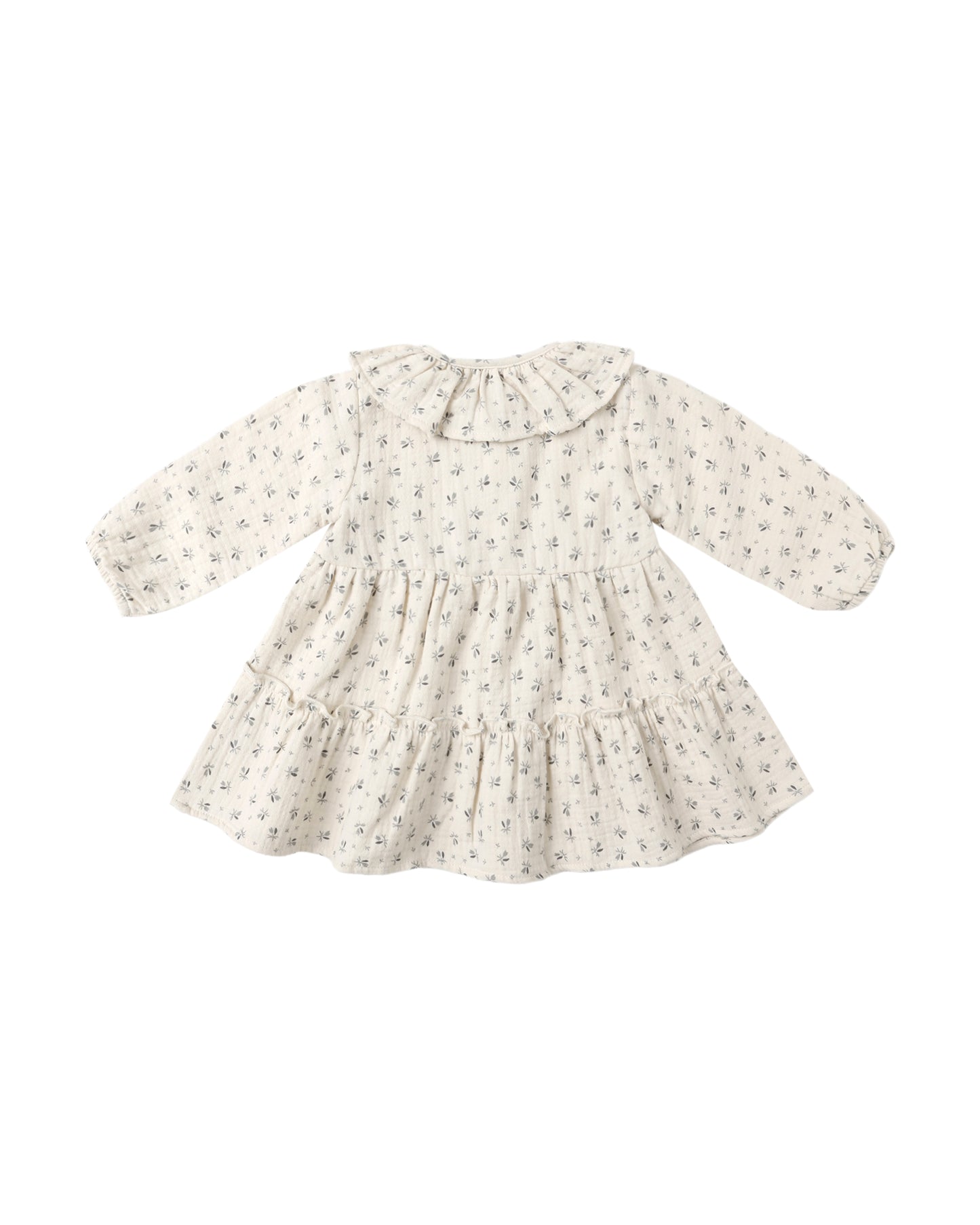 Bluebell Ruffle Collar Button Dress