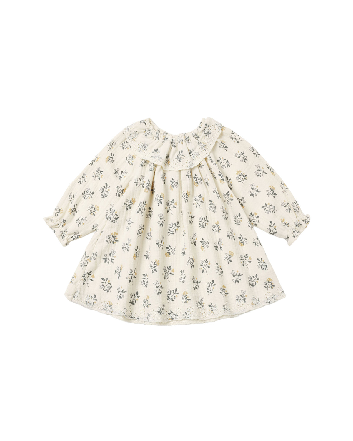 French Floral Long Sleeve Isla Dress