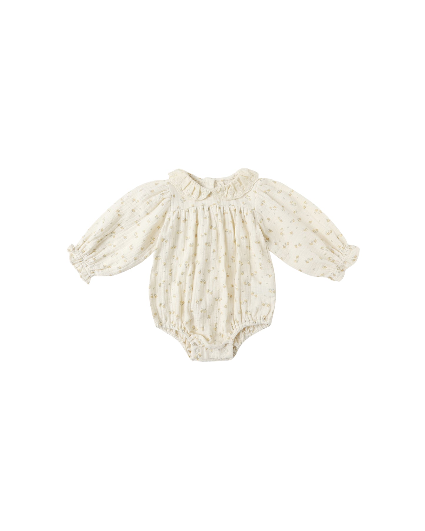 Golden Floral Callie Romper