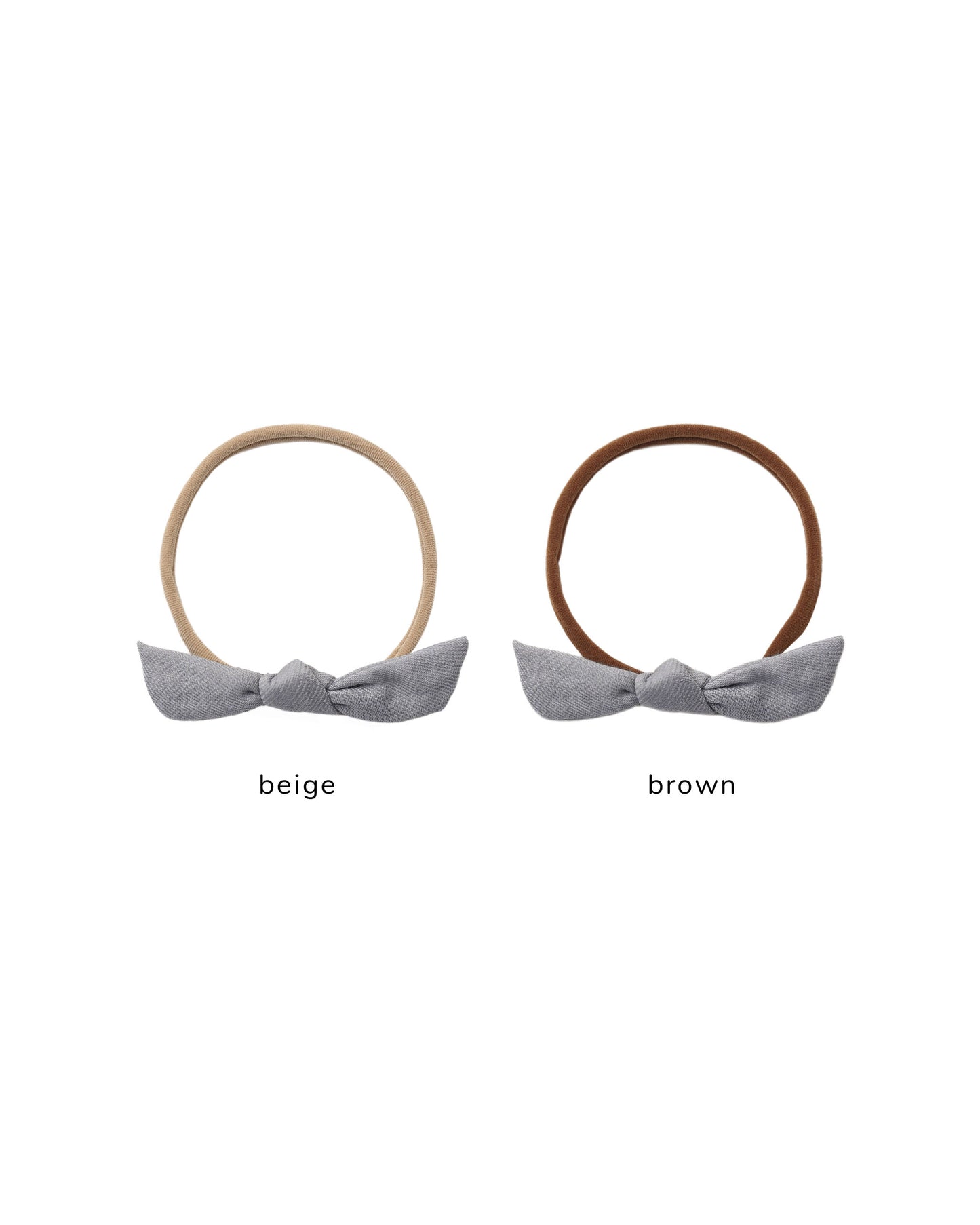 Slate Little Knot Headband