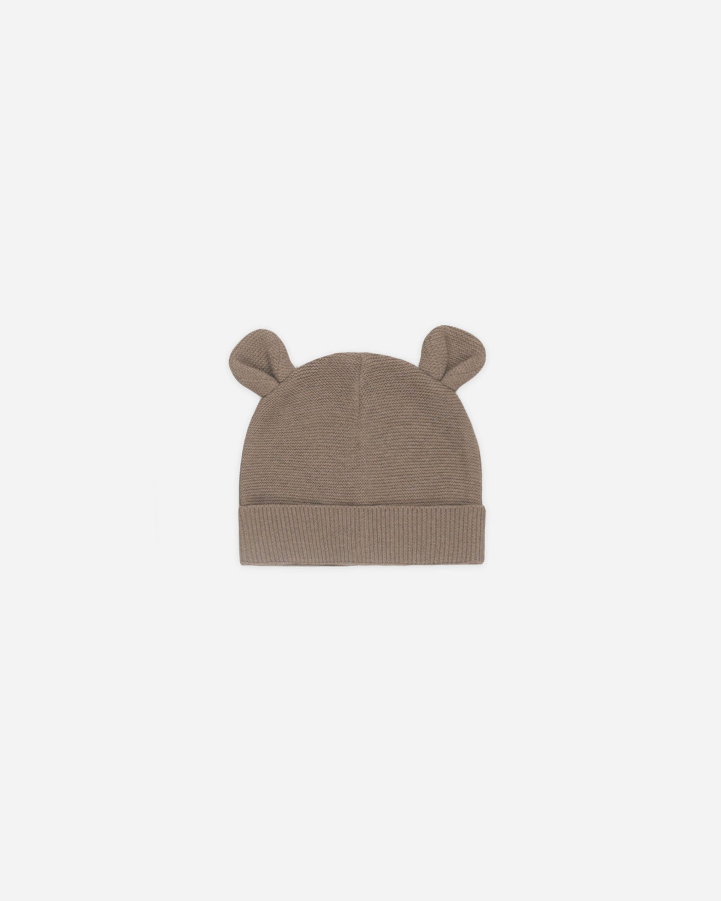Heathered Mocha Baby Bear Beanie