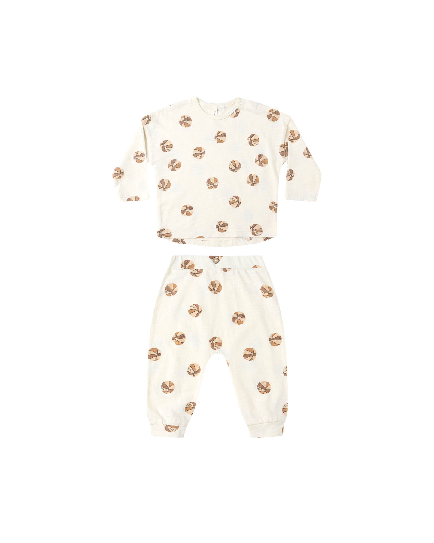 Basketball Longsleeve Tee + Pant Set