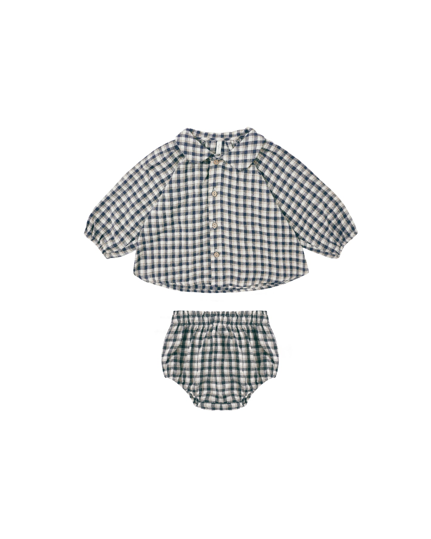 Rylee & Cru - Navy Check Nellie Set
