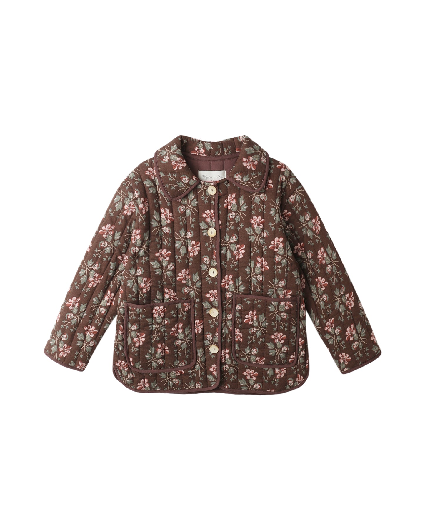 Winter Floral Clara Coat