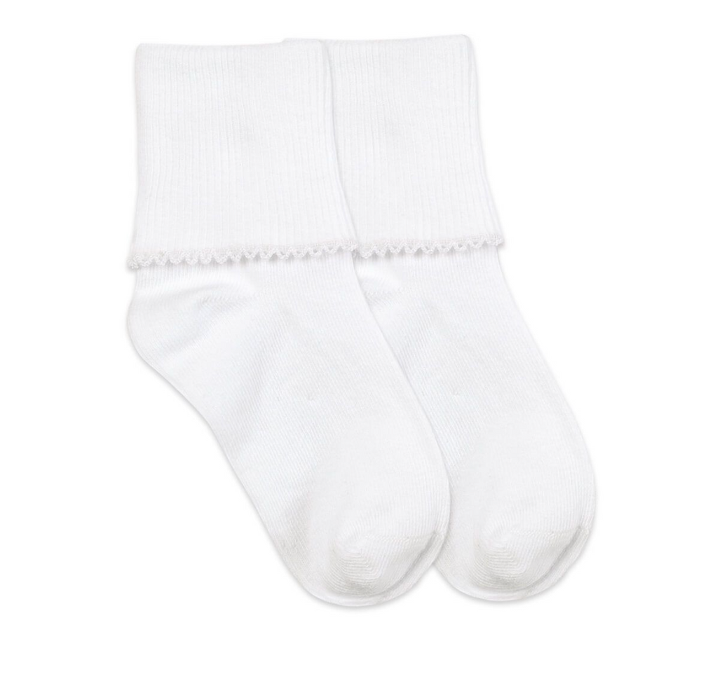 Jefferies Socks - Smooth Toe Tatted Edge Turn Cuff Socks