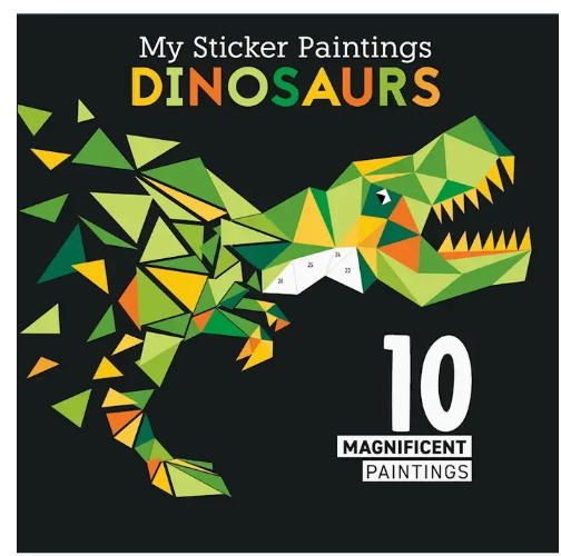 My Sticker Paintings: Dinosaur Activity Book