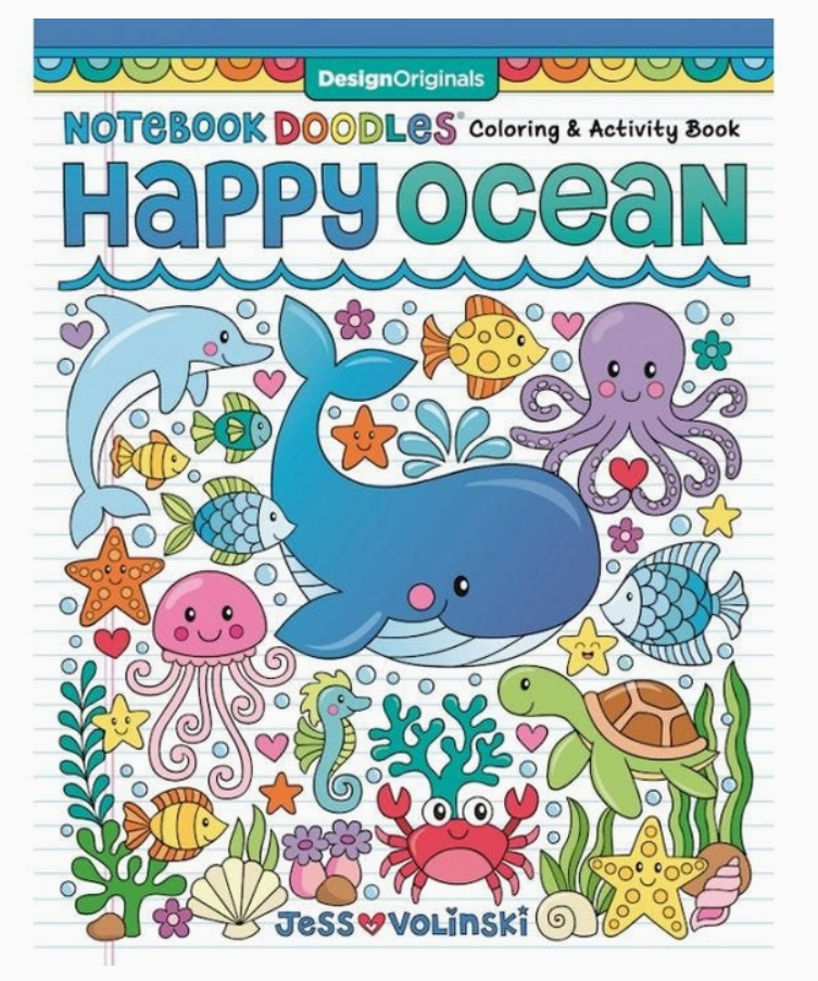 Doodles Happy Ocean Coloring Book