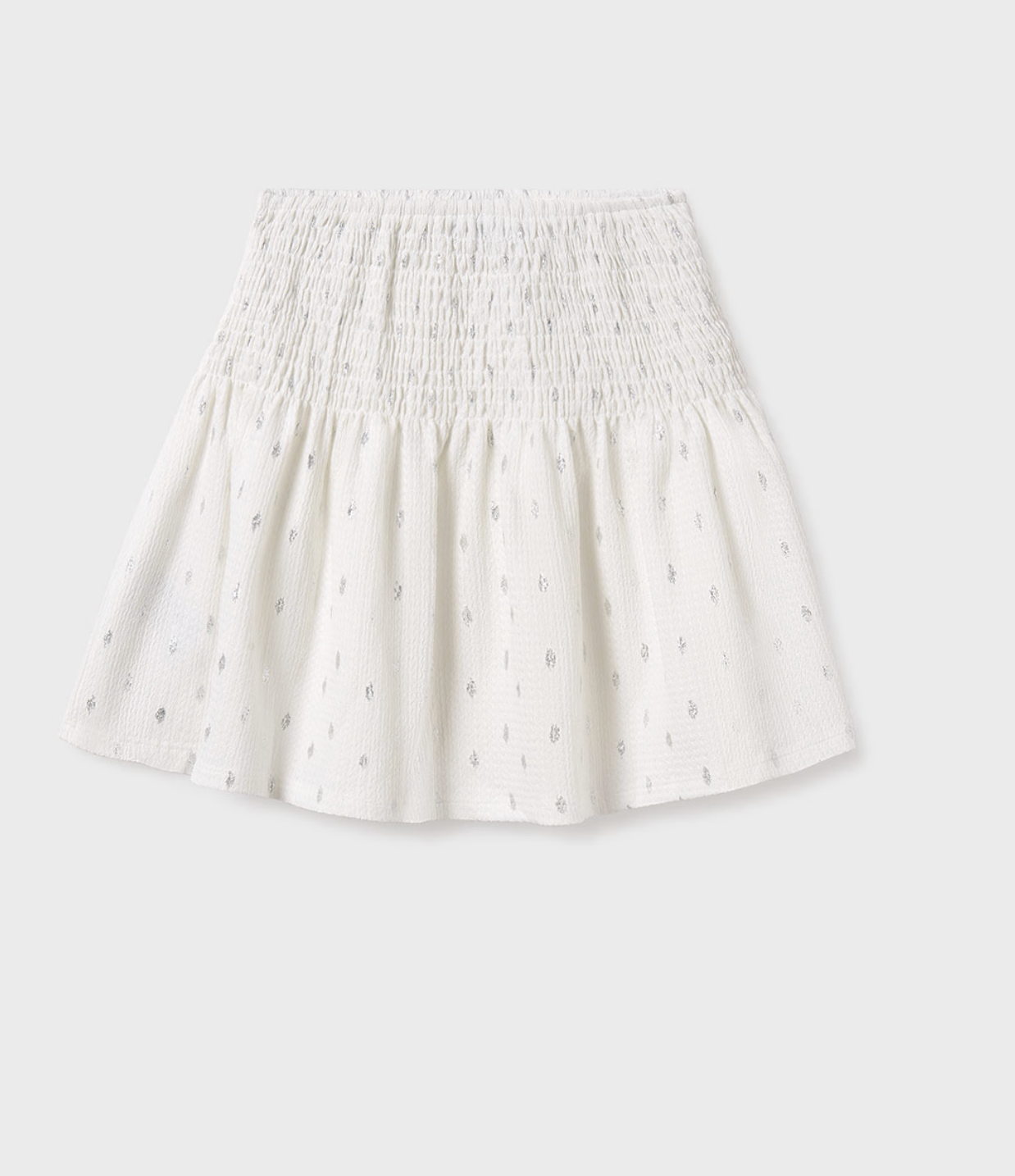 Mayoral - White Printed Skirt