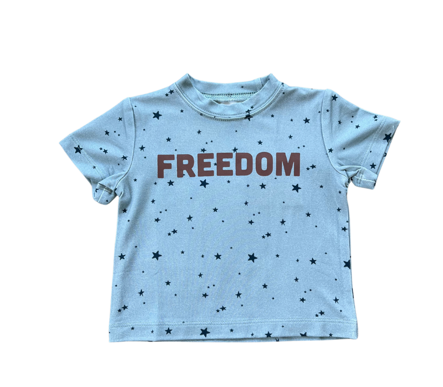 Babysprouts - Boy's Short Sleeve Tee Freedom