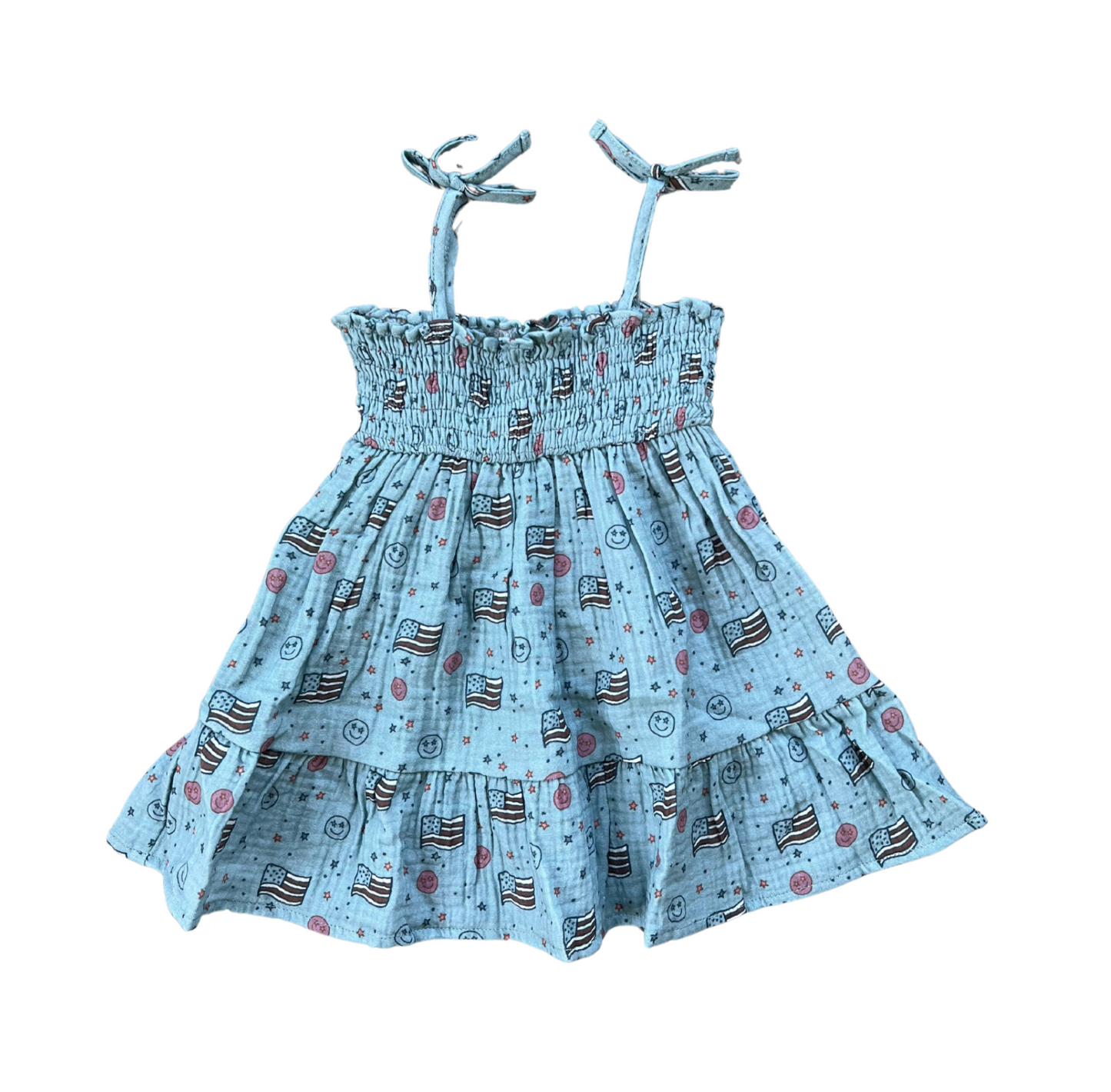 Babysprouts - Retro America Tiered Mini Dress