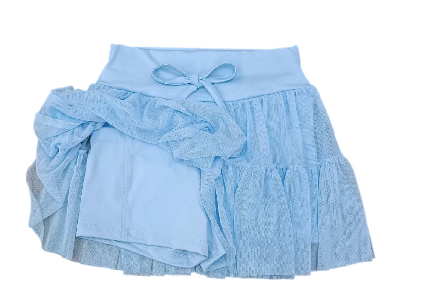 James & Lottie - Light Blue Tiered Skort BE