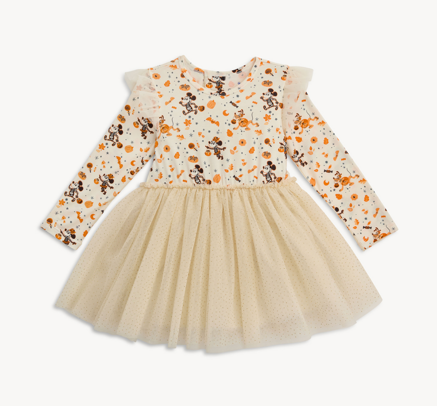 Magnetic Me - Spooky Season Modal Dress w/ Tutu Skirt + Ruffle