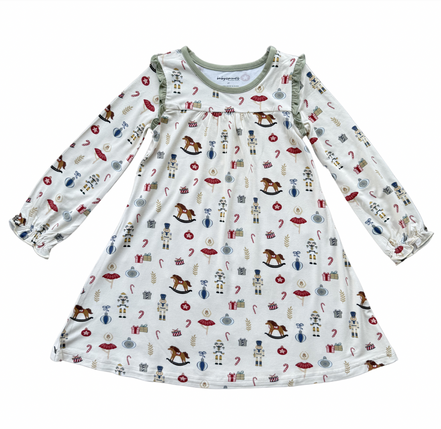 Nutcracker Girls Night Gown
