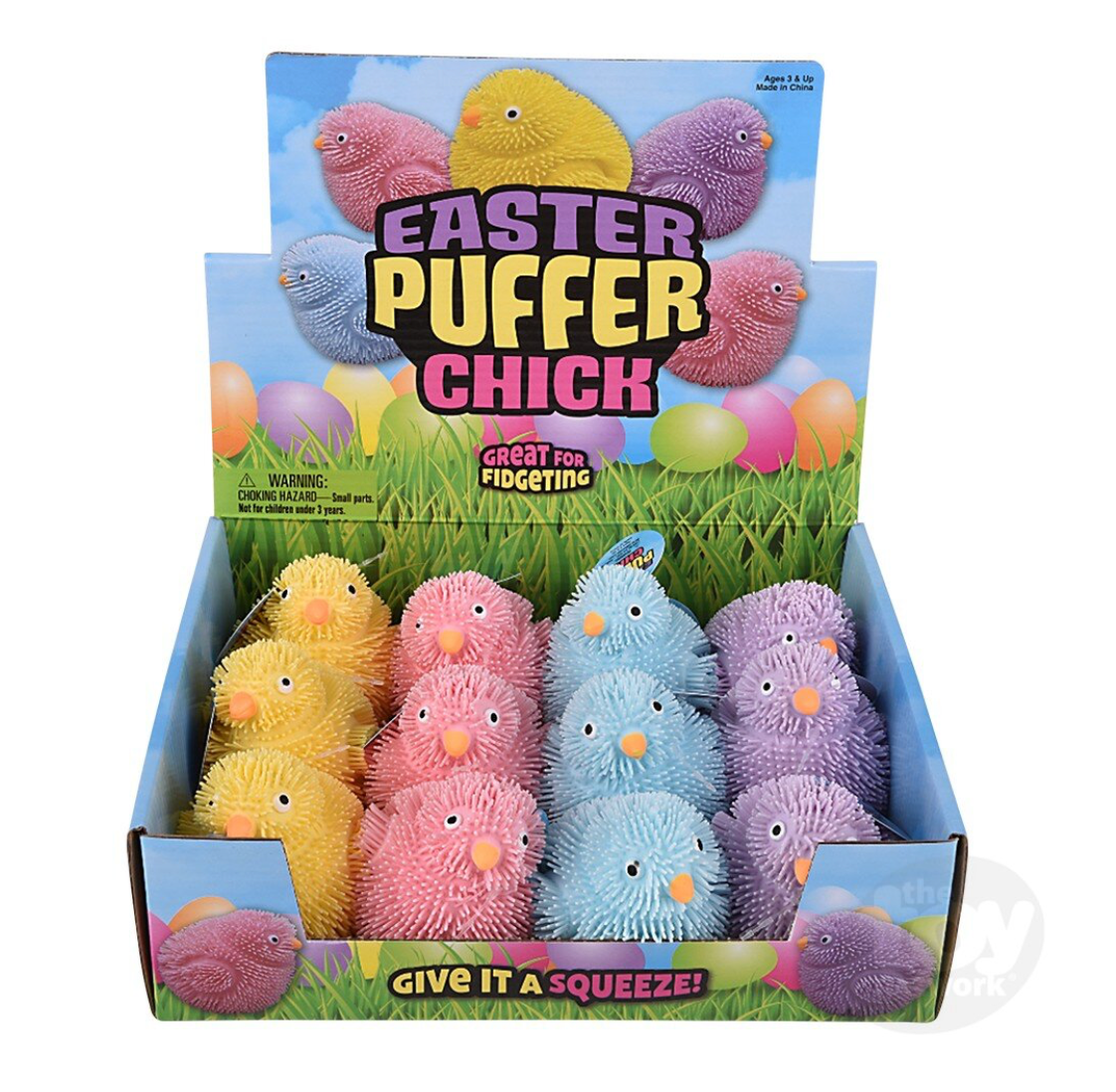 3" Puffer Easter Chick
