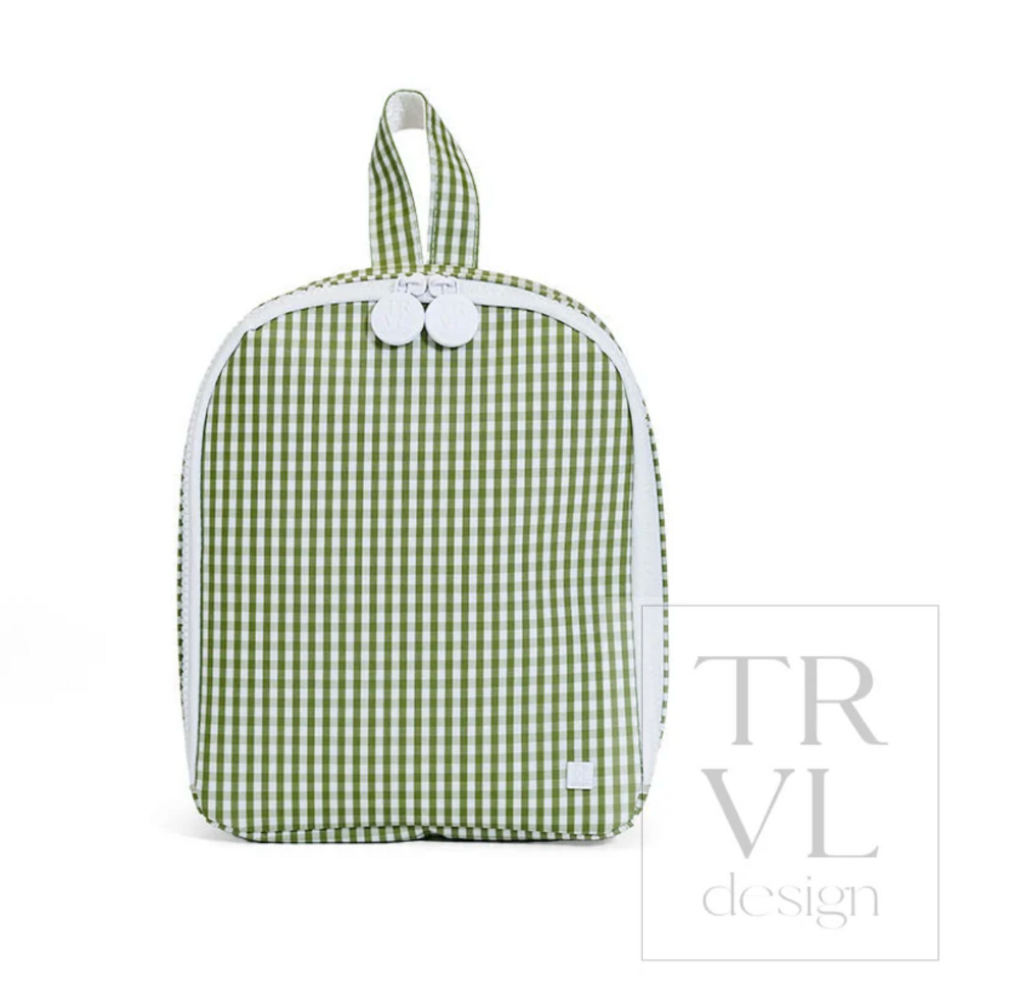 TRVL Design Bring It Lunch Bag with insulated interior and colorful design for easy meal transport.