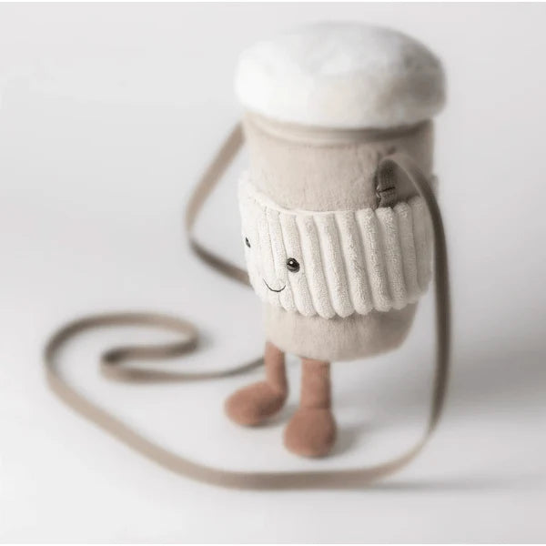 Amuseables Perkle Coffee Shoulder Bag