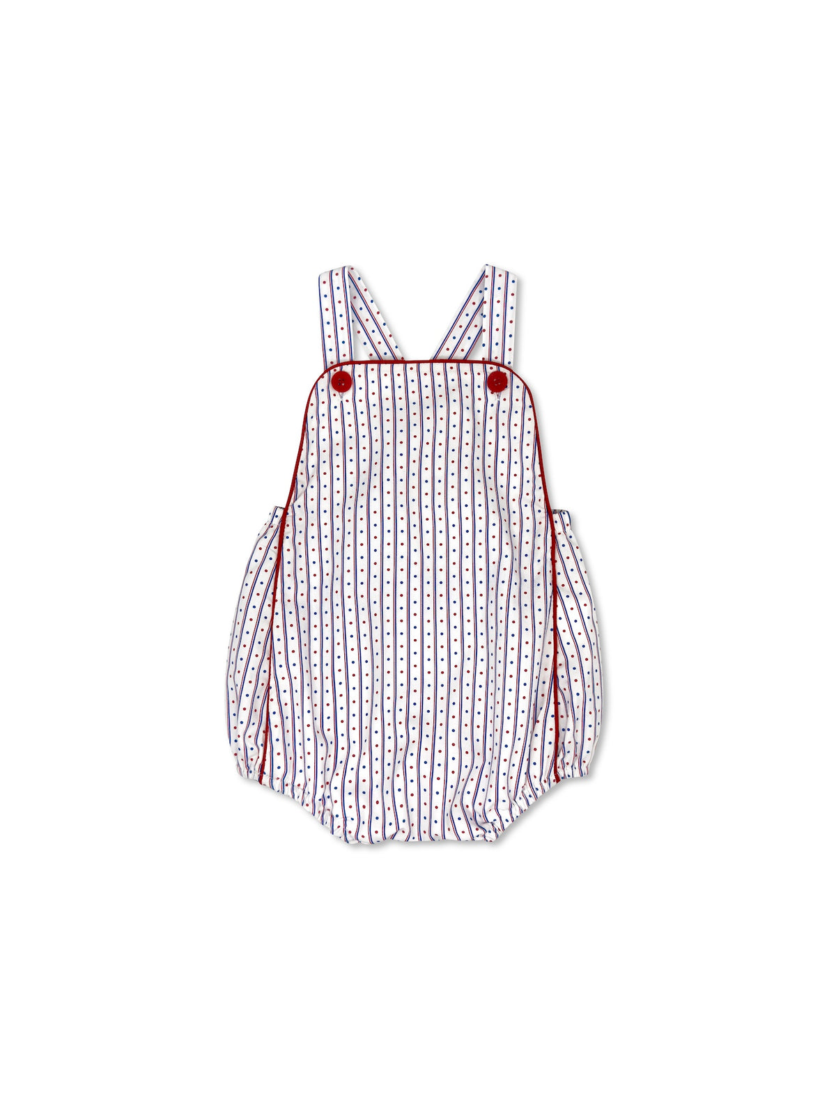 Lullaby Set - Evan Sunsuit All American, Raleigh Red