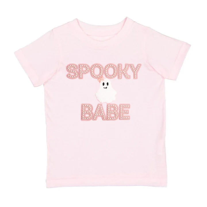 Sweet Wink - Spooky Babe Patch Halloween Short Sleeve T-Shirt - Ballet