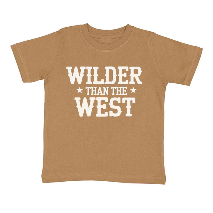 Sweet Wink - Wilder Than The West Short Sleeve T-Shirt - Mocha