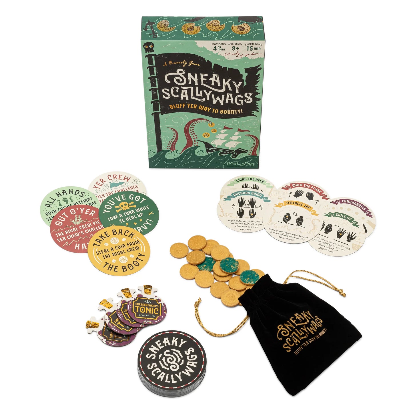Sneaky Scallywags Party Game