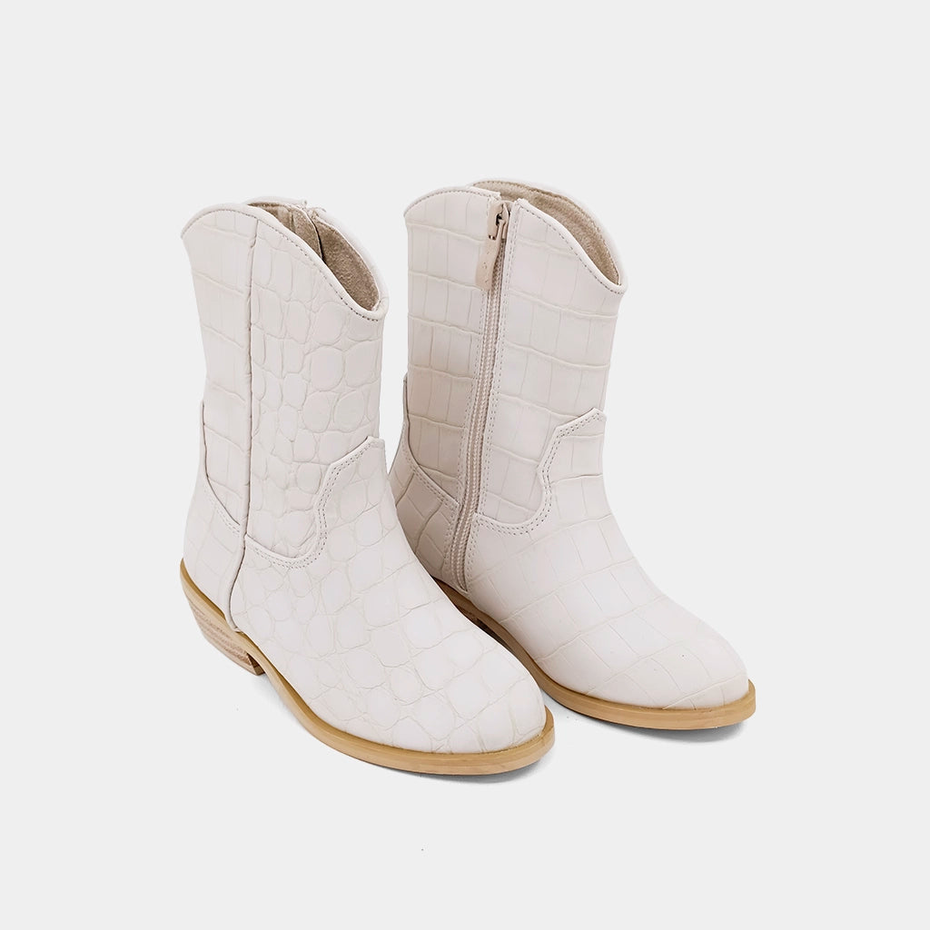 Shu shop - Zouzou Toddlers Taupe Croco