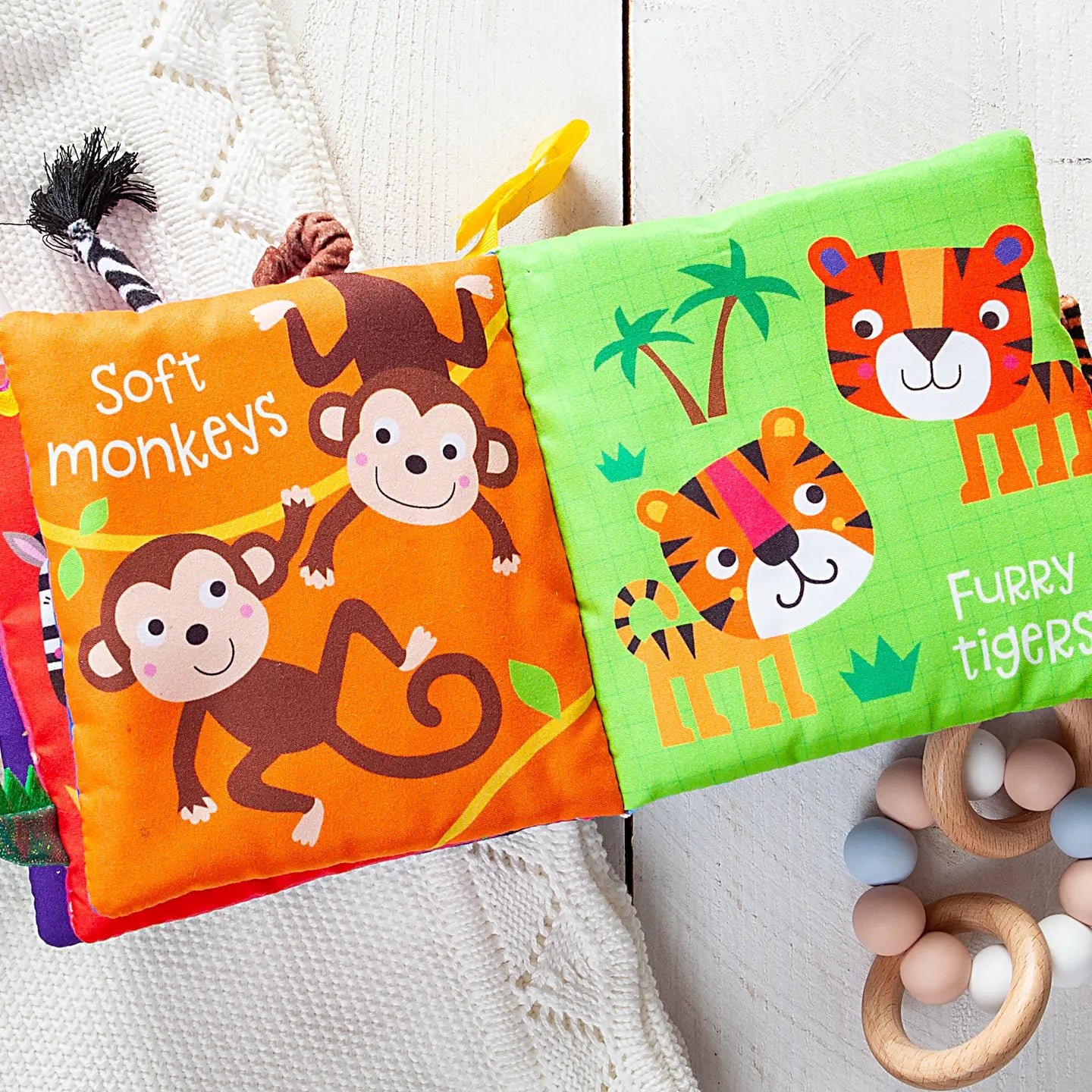 Bible Tails Noah’s Ark children's book by BroadStreet Publishing Group showing colorful illustration of Noah's Ark with animals.