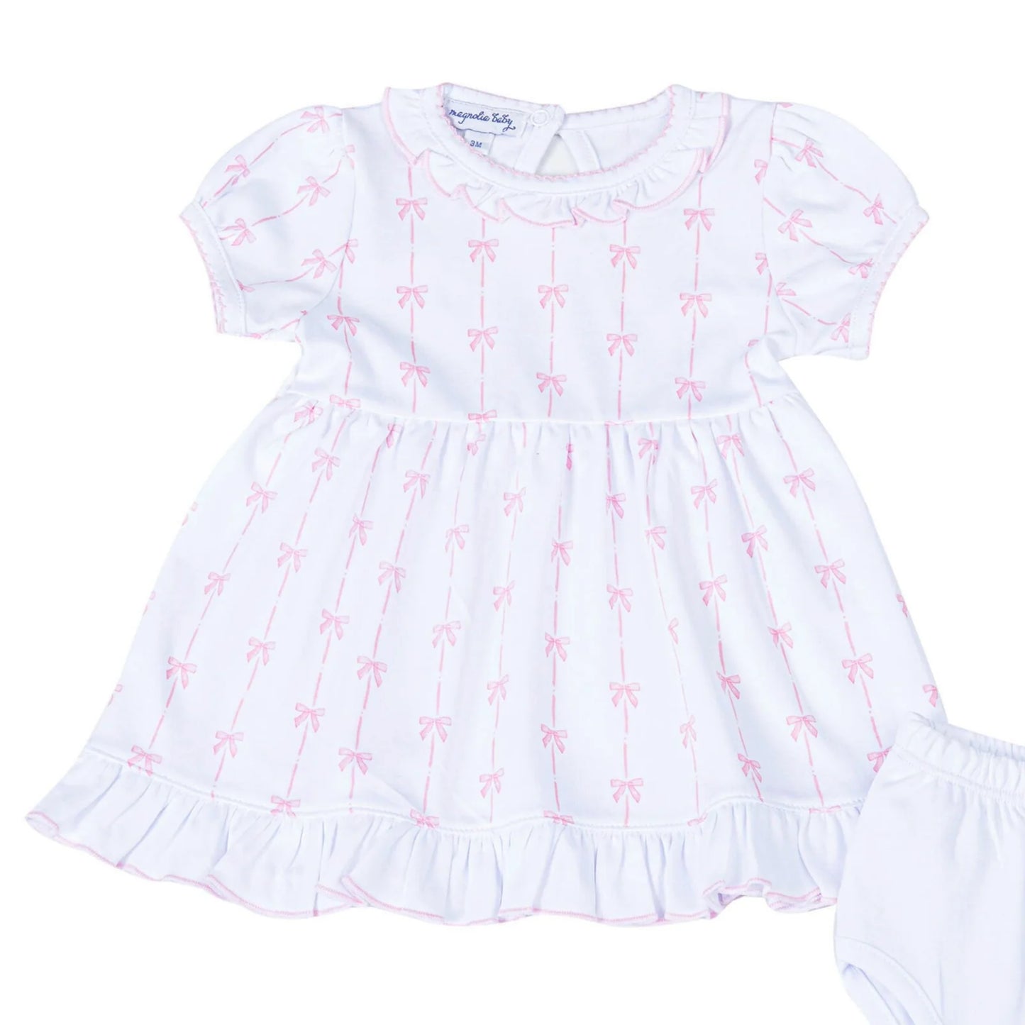 Magnolia Baby - Amelia's Classics Pink S/S Toddler Dress