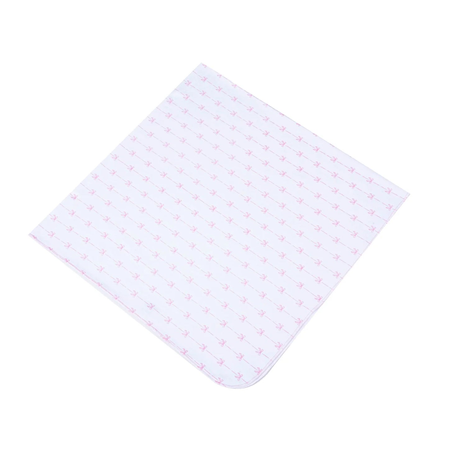 Magnolia Baby - Amelia's Classics Pink Swaddle Blanket