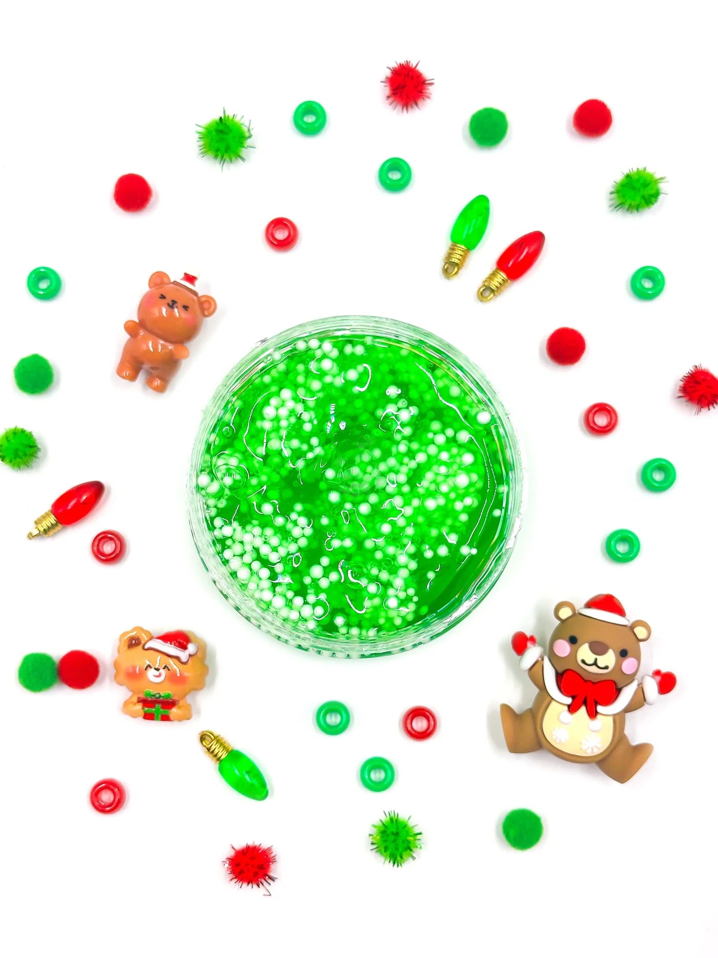 Beary Merry Christmas Slime