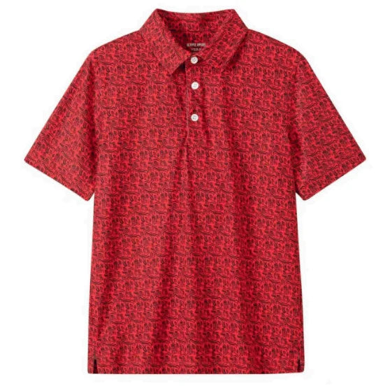 Meripex GA Bulldog Polo shirt featuring a stylish bulldog graphic on a classic polo design, perfect for casual wear.