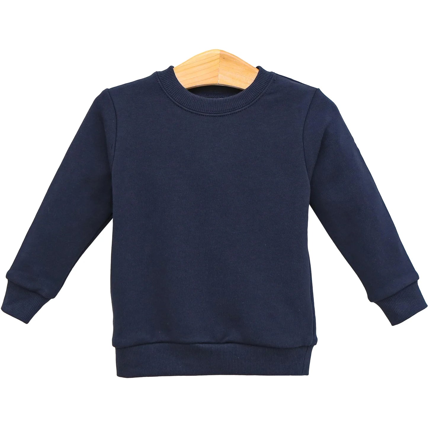Navy French Terry Pullover