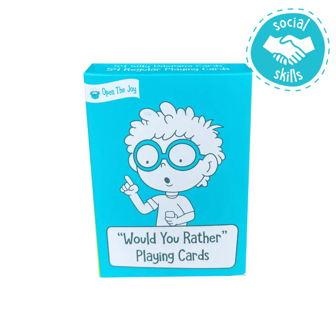 "Would You Rather" Playing Cards | Single Decks