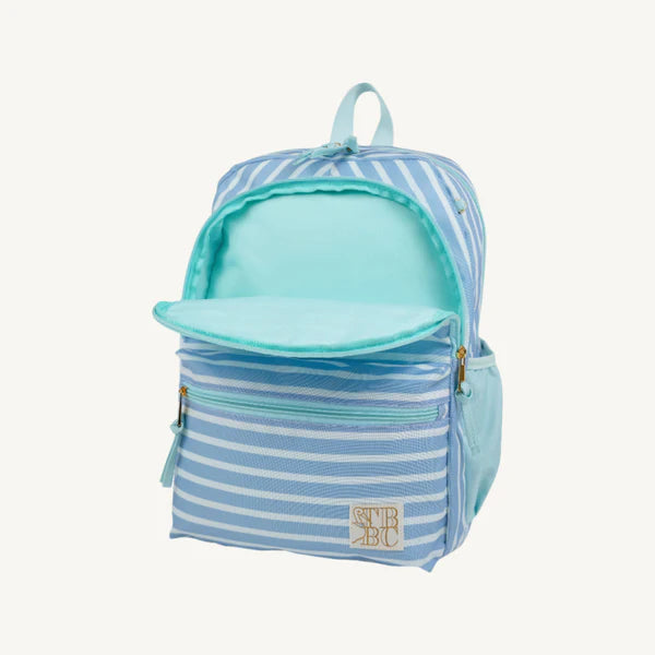 The Beaufort Bonnet Company - Don't Forget Your Backpack Sarasota Sky Stripe