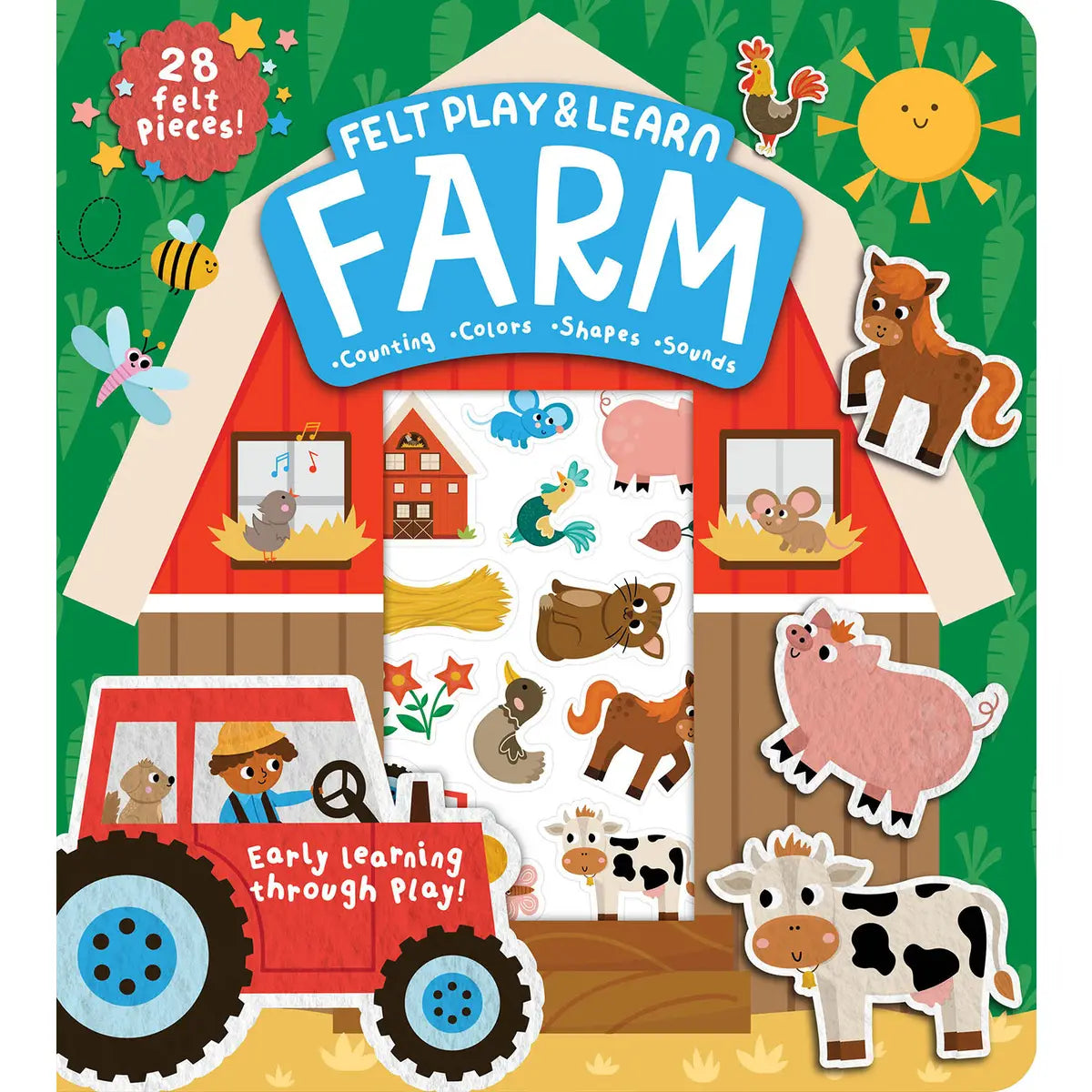 Farm Touchy-Feely Felt Play & Learn
