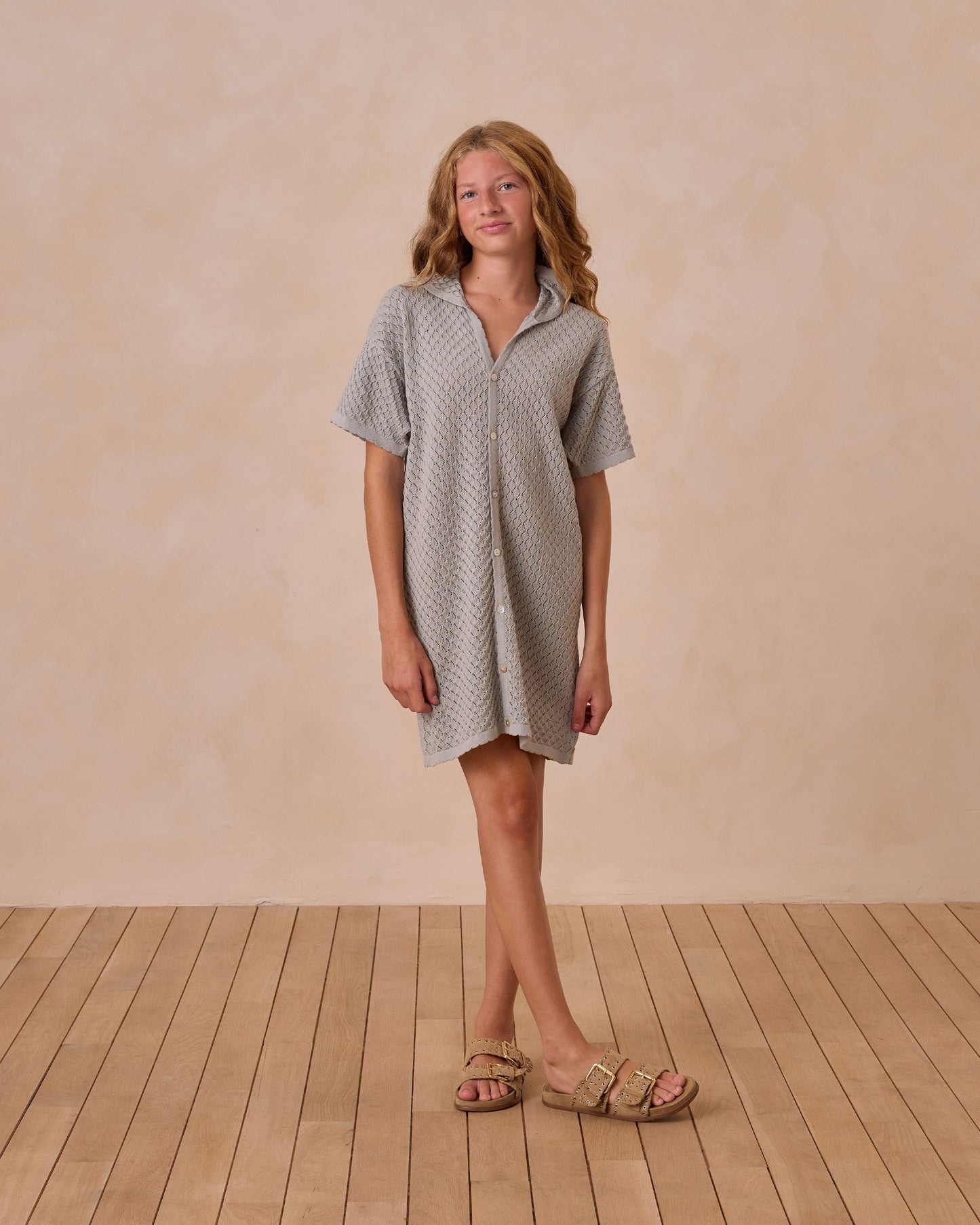 Rylee & Cru - Teen Seafoam Crochet Cover Up