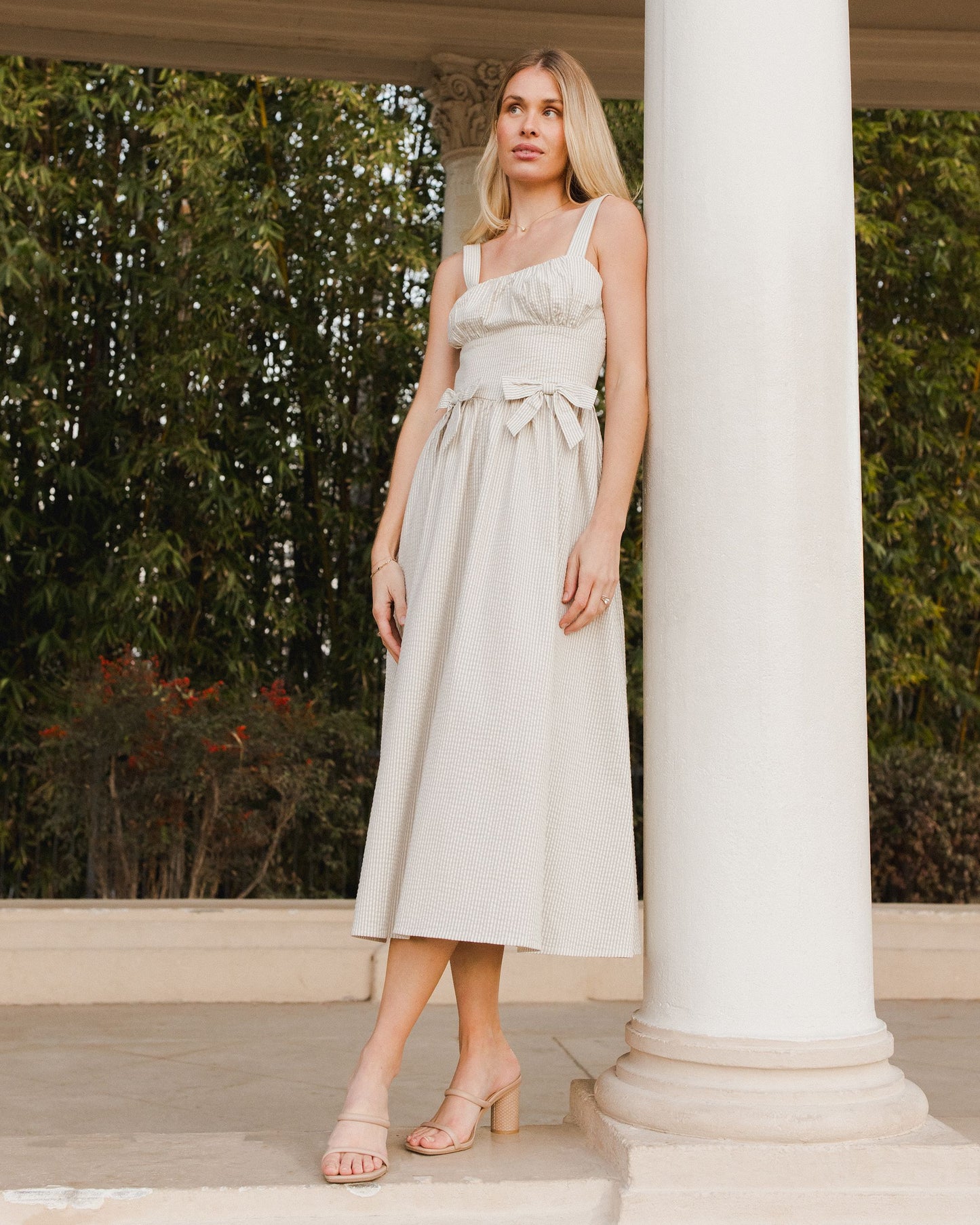 Noralee - Women's Sage Stripe Betsy Dress