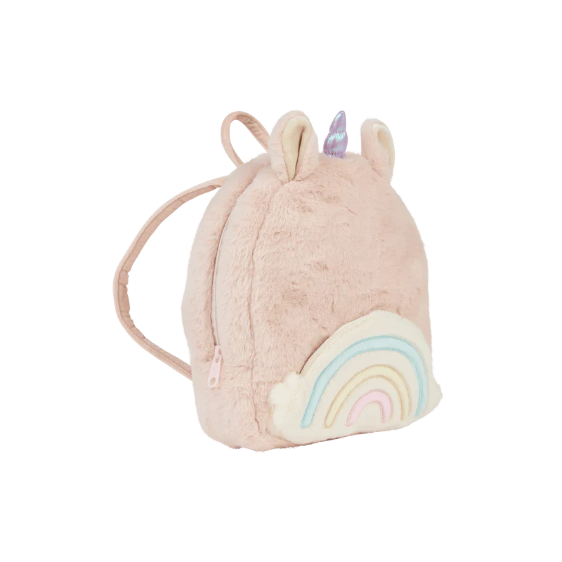 Olli Ella - Hopalong Unicorn Backpack - Pink