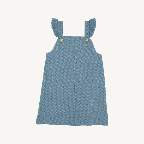Barnsley Blue & Palmetto Pearl Julia Jumper Tweed