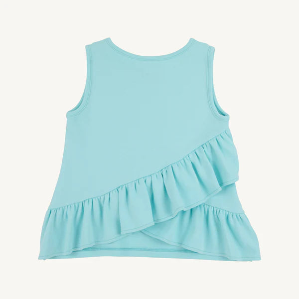 Edisto Egg Blue Love You Back Top