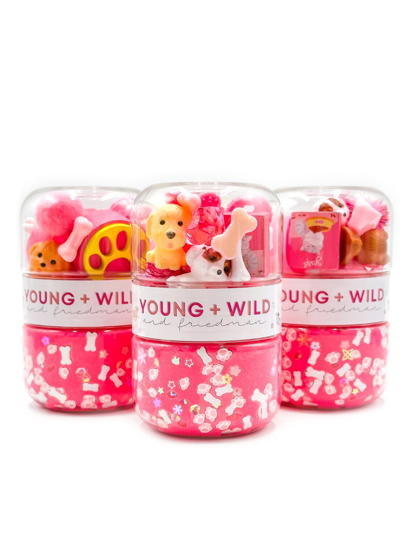 Pink Pet Shop Grab & Go Dough Jar