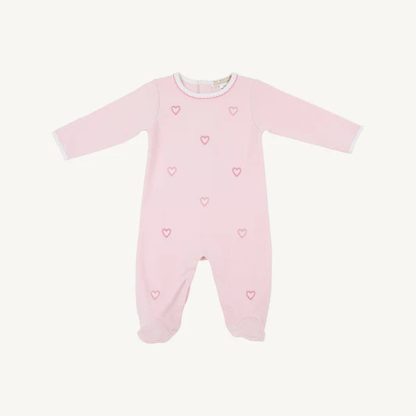 Palm Beach Pink with Hearts Rock Me Romper