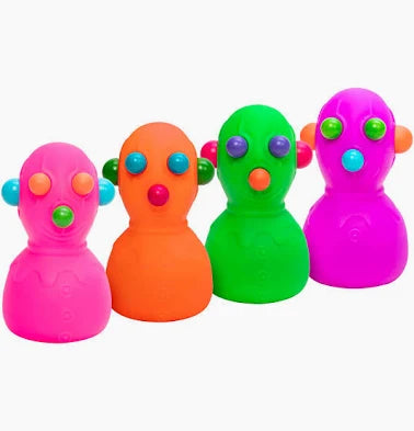 Needoh Panic Pete Needoh plush toy with colorful design, soft fabric, and detailed stitching, suitable for collectors and fans.
