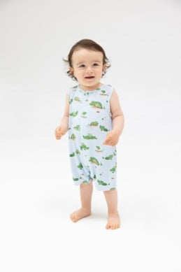 Angel Dear - Alligator Sleeveless Shortie Romper