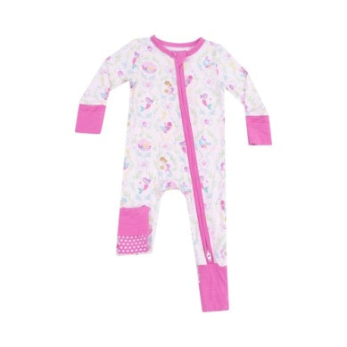 Angel Dear - Mermaids Zip Romper