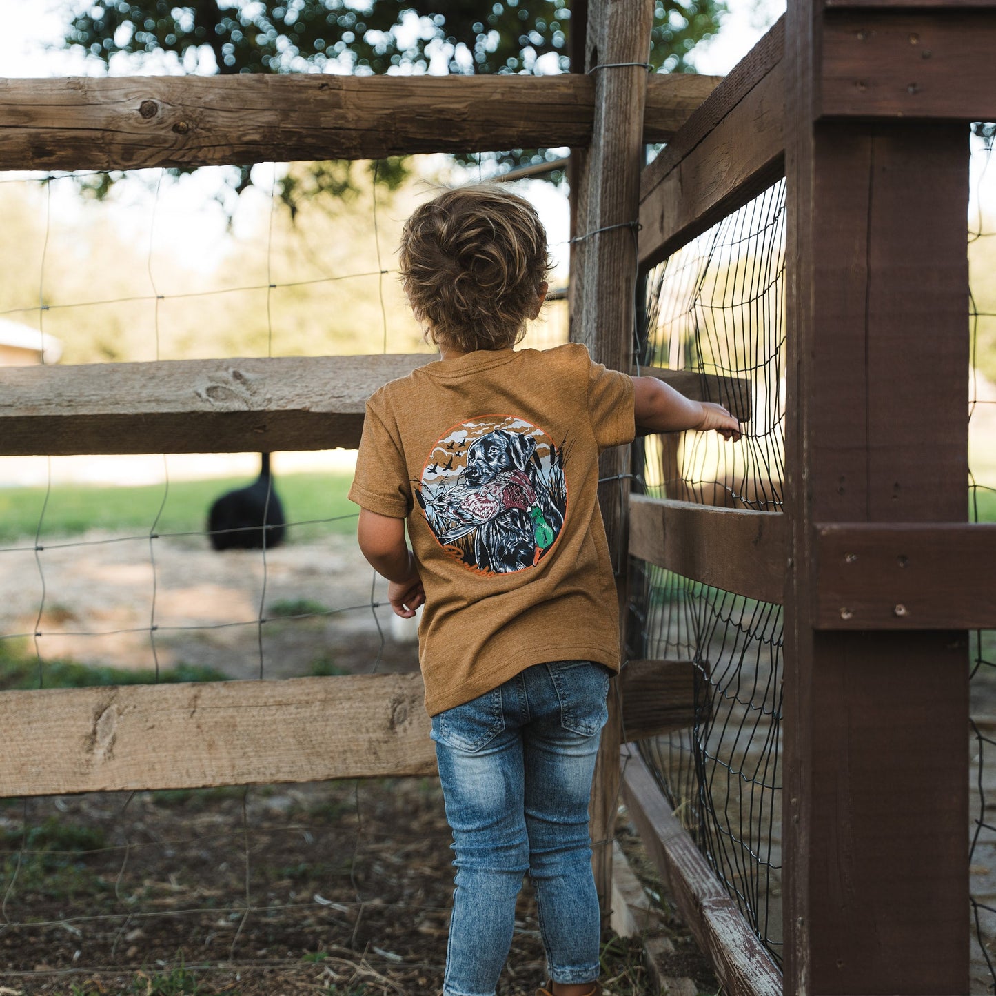 Duck Dog Brown Tee