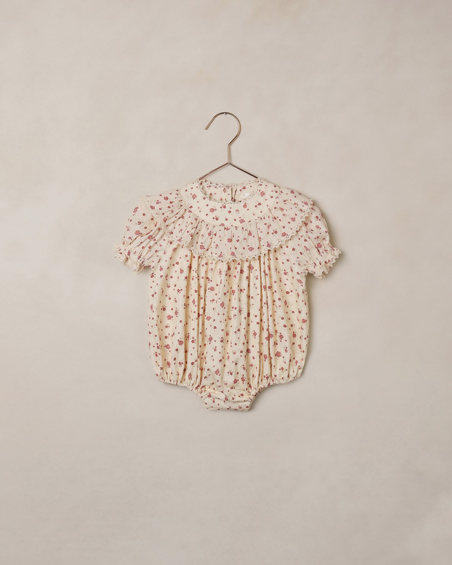 Red Floral Eva Romper