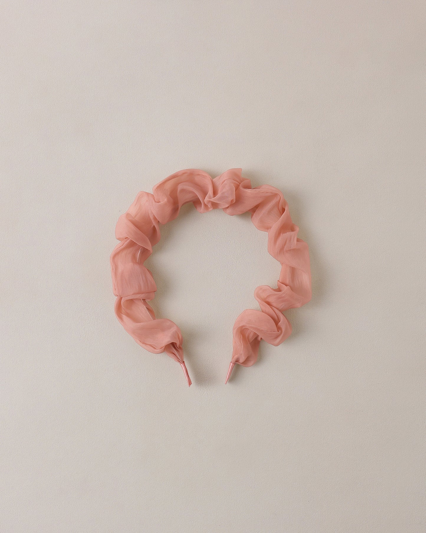 Pink Gathered Headband